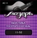 Мозеръ AC11 комплект струн для акустической гитары, 11-52