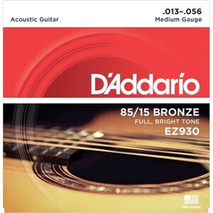 DADDARIO EZ930 AMERICAN BRONZE 85/15 Струны для акустической гитары, Medium, 13-56